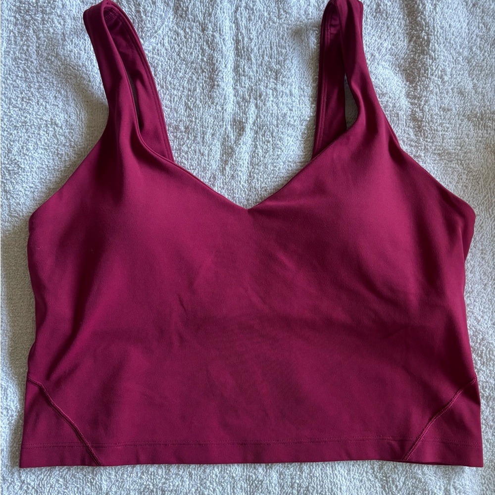Lululemon Align Tank in Mulberry Spark